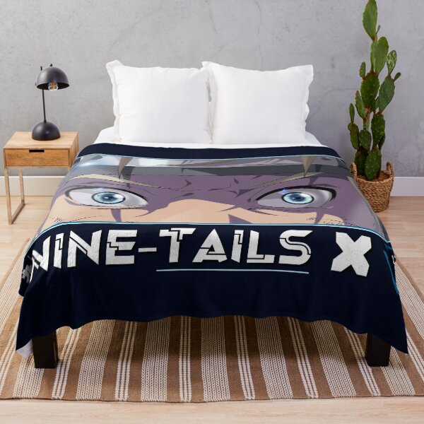 Item preview, Nine-Tails Anime Eyes Japanese Cozy Anime Style designed and sold by Otakurypto.
