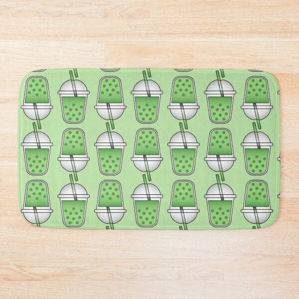 Item preview, Boba Tea Drink - Green/Grey/Black- Aromantic Pride Colours designed and sold by SChristineBrink.