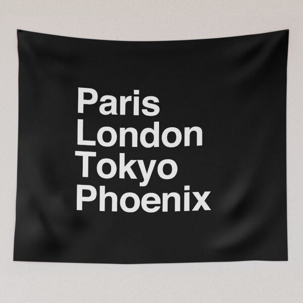 Item preview, Paris London Tokyo Phoenix designed and sold by Custom365.