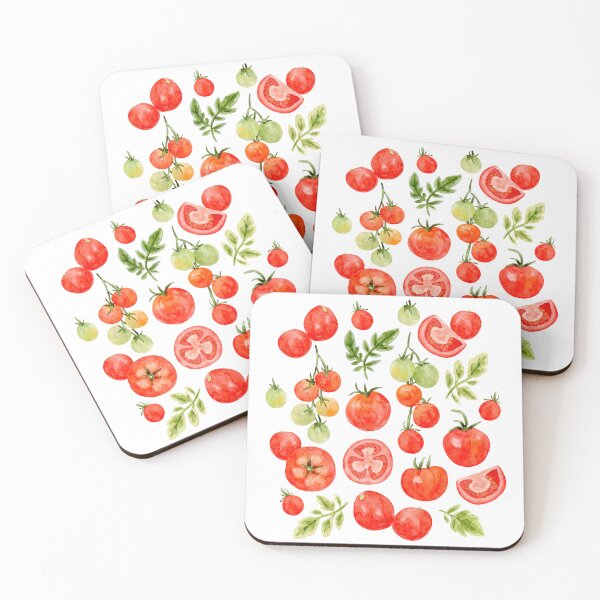 Item preview, Tomatoes in Watercolor designed and sold by andrebalest.art.