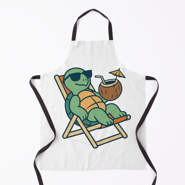 Item preview, Chill Turtle – Coconut & Sunshine Vibes designed and sold by TinyDoodles.