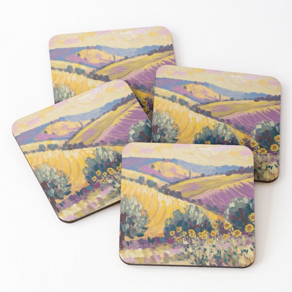 Item preview, Provence Lavender Hills | Bold French Countryside Art – Carraann Edition designed and sold by CARRAANN.