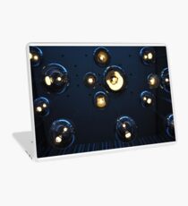 Globes of Golden Light Laptop Skin