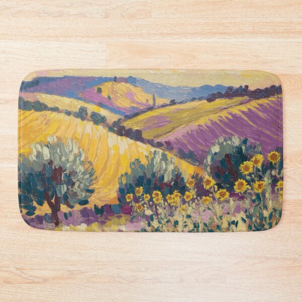 Item preview, Provence Lavender Hills | Bold French Countryside Art – Carraann Edition designed and sold by CARRAANN.