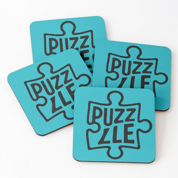 Item preview, PUZZLE Jigsaw Typography Brain Teaser designed and sold by Amelia Design.
