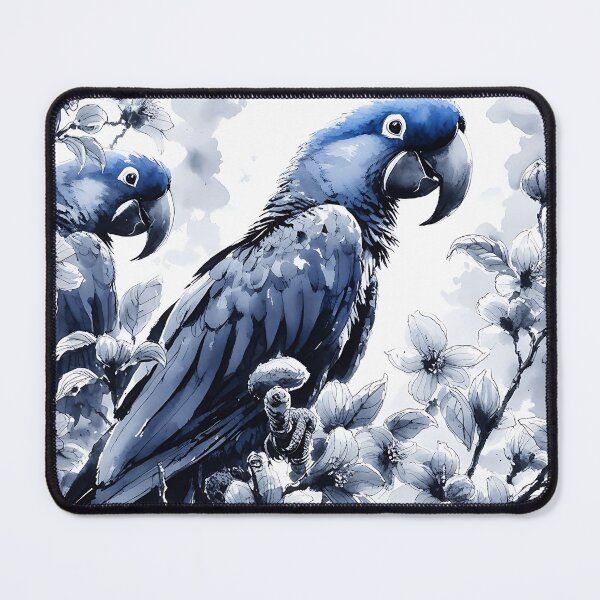 Item preview, Hyacinth Macaw Art #4 | Blue Macaw Lovers designed and sold by ksgraphics222.