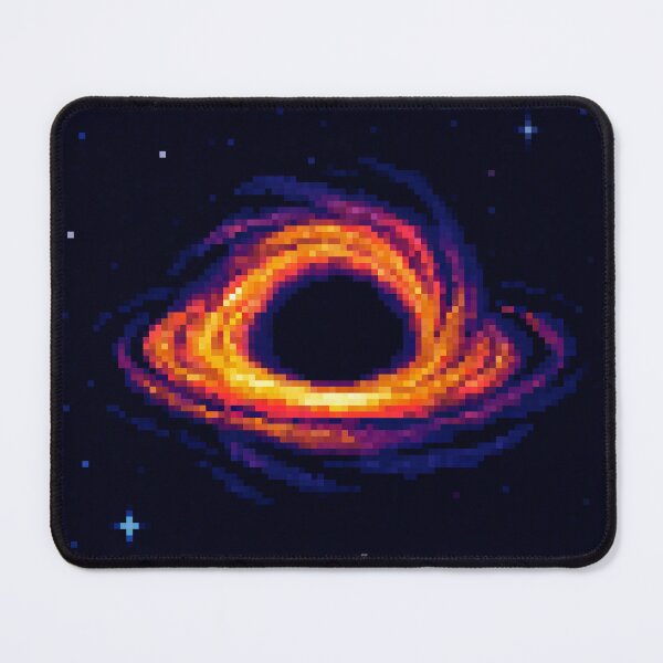 Item preview, Pixel Black Hole – Cosmic Gravity in Pixel Form designed and sold by retro_pixel.