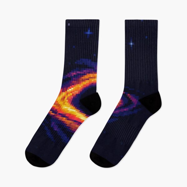 Item preview, Pixel Black Hole – Cosmic Gravity in Pixel Form designed and sold by retro_pixel.