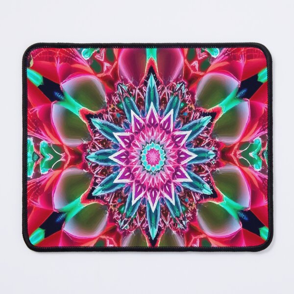 Item preview, Psychedelic Bloom Mandala designed and sold by AbstractAnom.