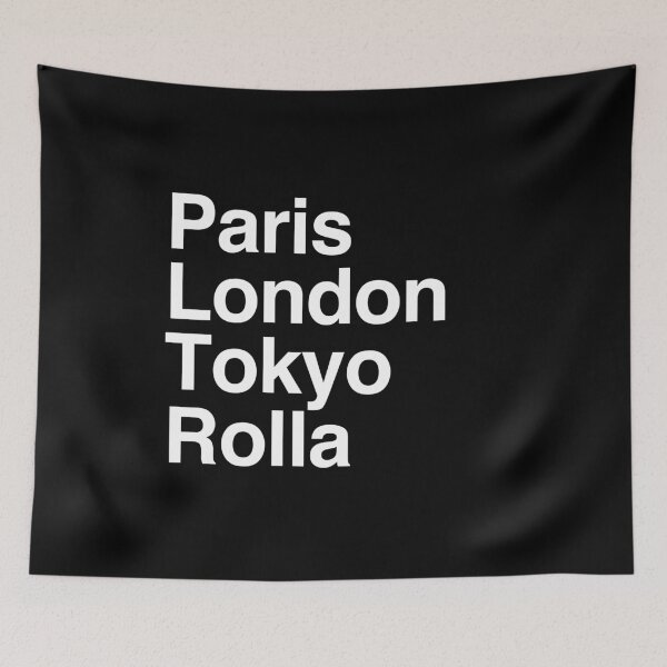 Item preview, Paris London Tokyo Rolla designed and sold by Custom365.