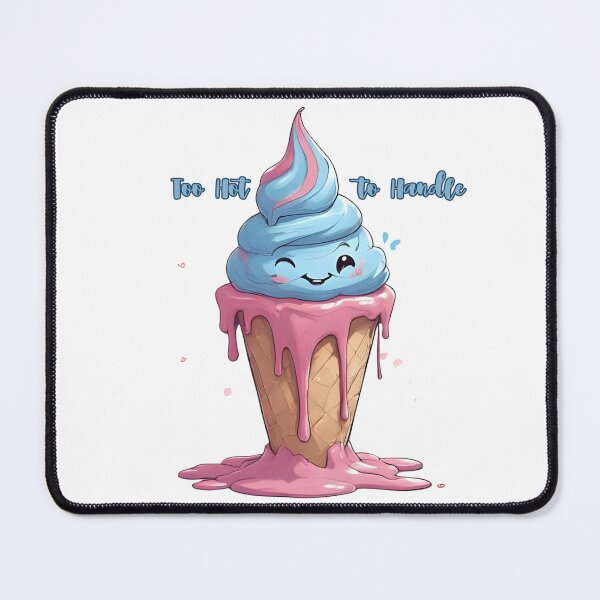 Item preview, Too Hot to Handle – Melting Ice Cream Summer Design designed and sold by Pixel--Threads.