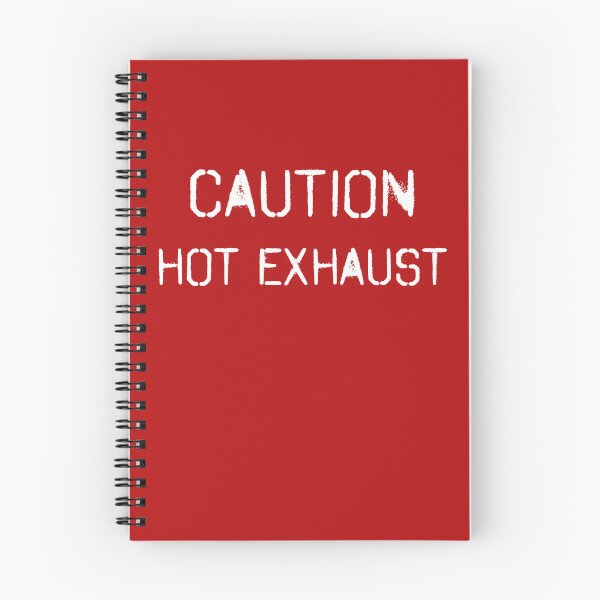 Item preview, Caution hot exhaust designed and sold by bravoalpha.