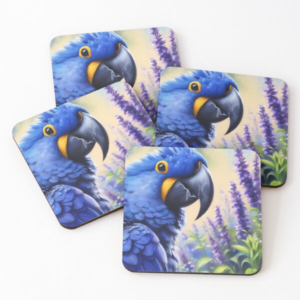 Item preview, Hyacinth Macaw Art #6 | Blue Macaw Lovers designed and sold by ksgraphics222.