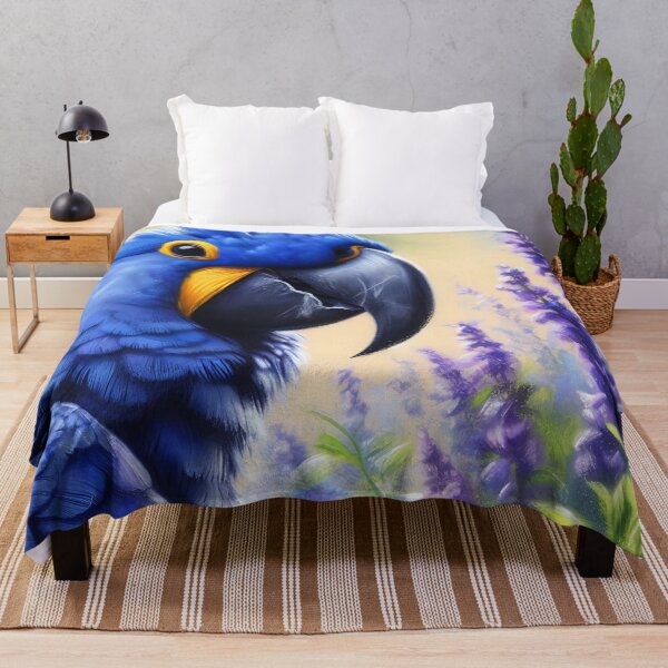 Item preview, Hyacinth Macaw Art #6 | Blue Macaw Lovers designed and sold by ksgraphics222.