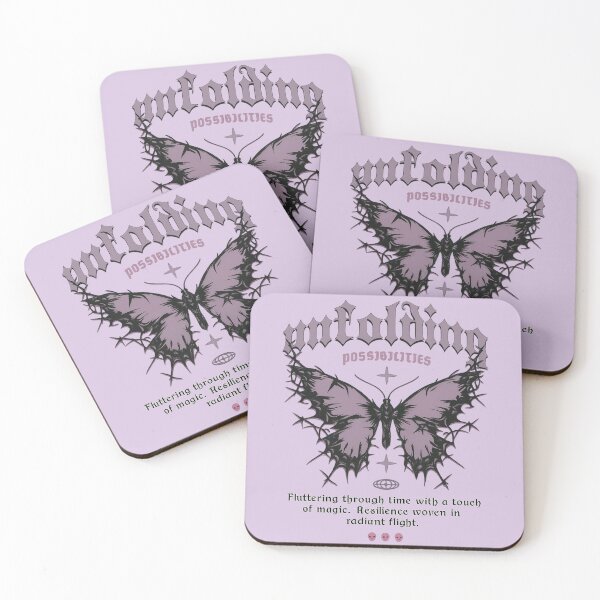 Item preview, Unfolding Possibilities – Gothic Y2K Butterfly Design designed and sold by ThaliaMoon.