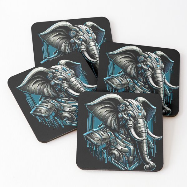 Item preview, Futuristic robotic elephant designed and sold by Artillenium.