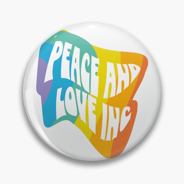 Item preview, Peace and Love Inc, Groovy Statement Rainbow designed and sold by kacperartdesign.