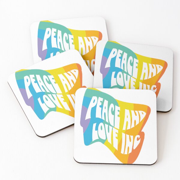 Item preview, Peace and Love Inc, Groovy Statement Rainbow designed and sold by kacperartdesign.