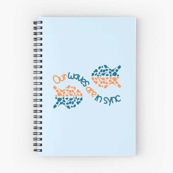 Item preview, Our waves are in sync - funny beach designed and sold by mariya-ivanova.