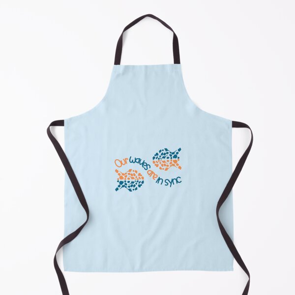 Item preview, Our waves are in sync - funny beach designed and sold by mariya-ivanova.