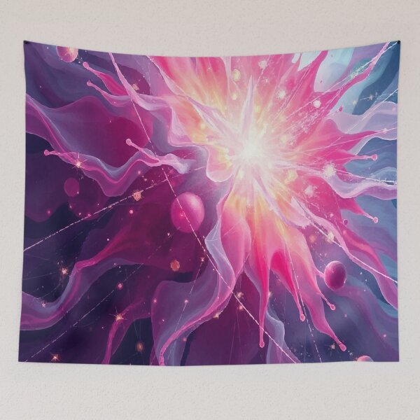 Item preview, Stellar Bloom: Birth of a Celestial Flame designed and sold by AbstractAnom.
