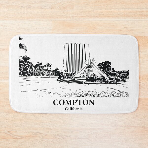 Item preview, Compton - California designed and sold by Lakeric Cityscapes.