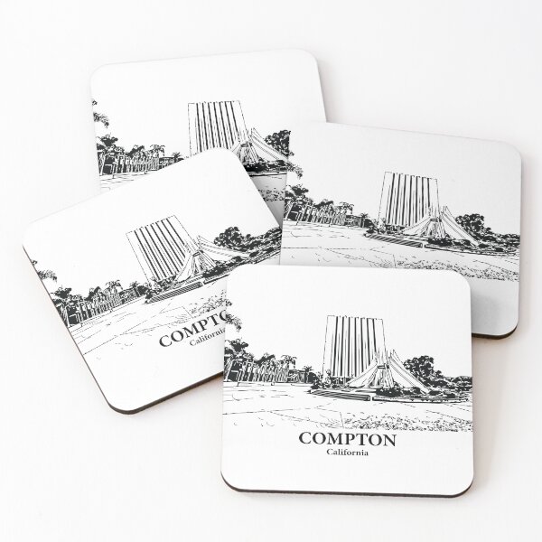 Item preview, Compton - California designed and sold by Lakeric Cityscapes.