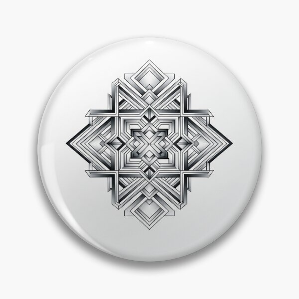 Item preview, Geometric Flower designed and sold by Modern-Fit.