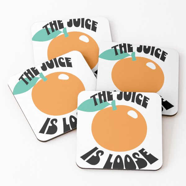 Item preview, The Juice is Loose (Funky Orange) designed and sold by kacperartdesign.