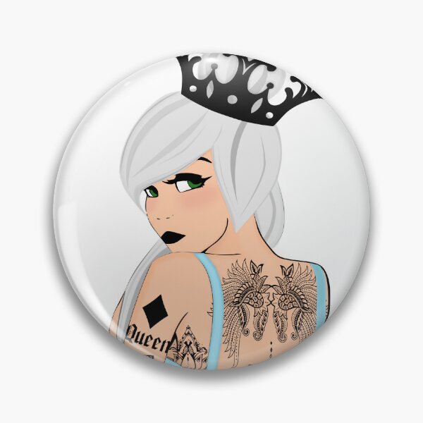 Item preview, Queen of Diamonds punk color designed and sold by NolDesigns.
