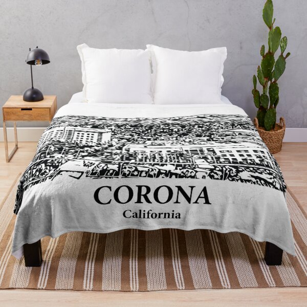 Artikelvorschau, Corona - Kalifornien entworfen und verkauft von Lakeric Cityscapes.