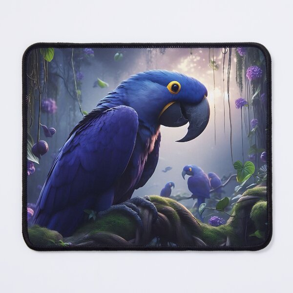 Item preview, Hyacinth Macaw Art #10 | Blue Macaw Lovers designed and sold by ksgraphics222.
