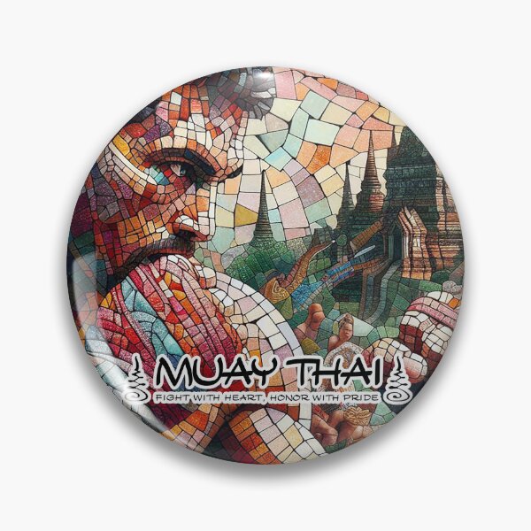 Item preview, Muay Thai - Fight with Heart, Honor with Pride	 designed and sold by Vanich-Panich.