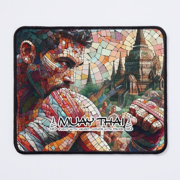 Item preview, Muay Thai - Fight with Heart, Honor with Pride designed and sold by Vanich-Panich.