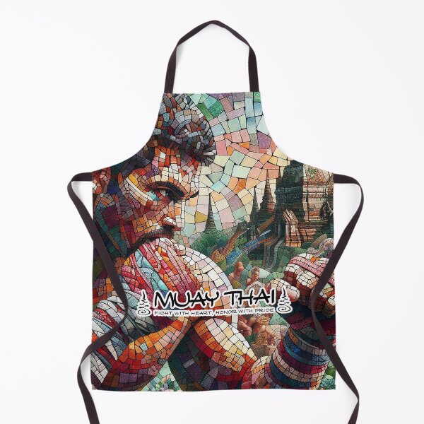 Item preview, Muay Thai - Fight with Heart, Honor with Pride designed and sold by Vanich-Panich.