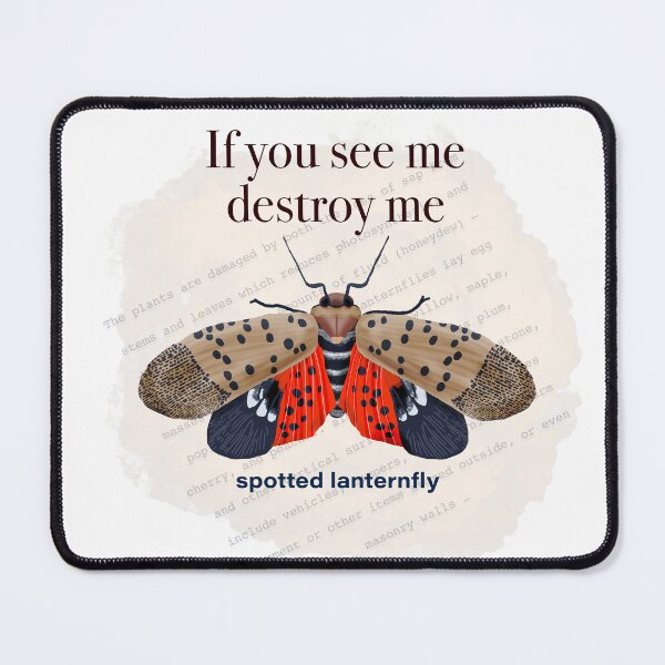 Item preview, Spotted Lanternfly: Invasive Pest Alert designed and sold by lcsmithdesigns.
