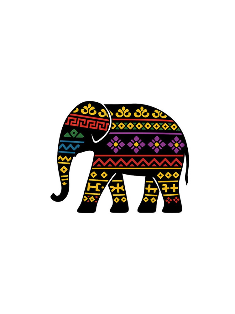 Thumbnail 5 of 5, iPhone Case, Thai Elephant Pattern designed and sold by shikuldo7.