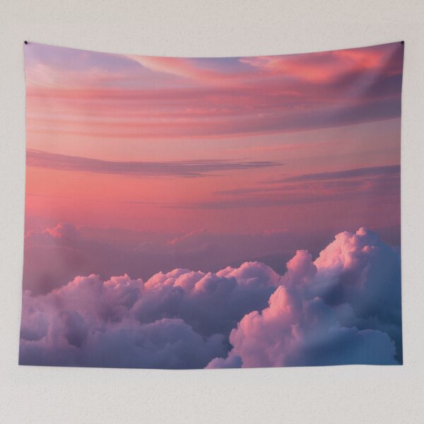 Item preview, Pink And Blue Dreamy Sky designed and sold by Angry Swan Designs.