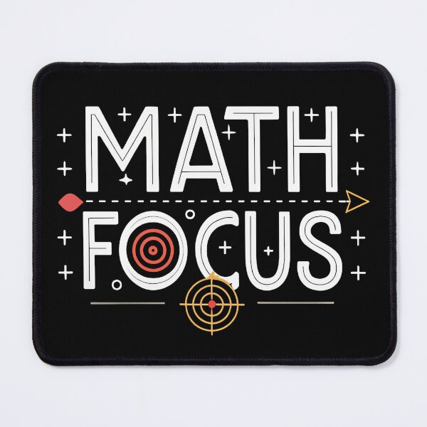 Item preview, Math Focus – Motivational STEM Quote Design designed and sold by the science zoo.
