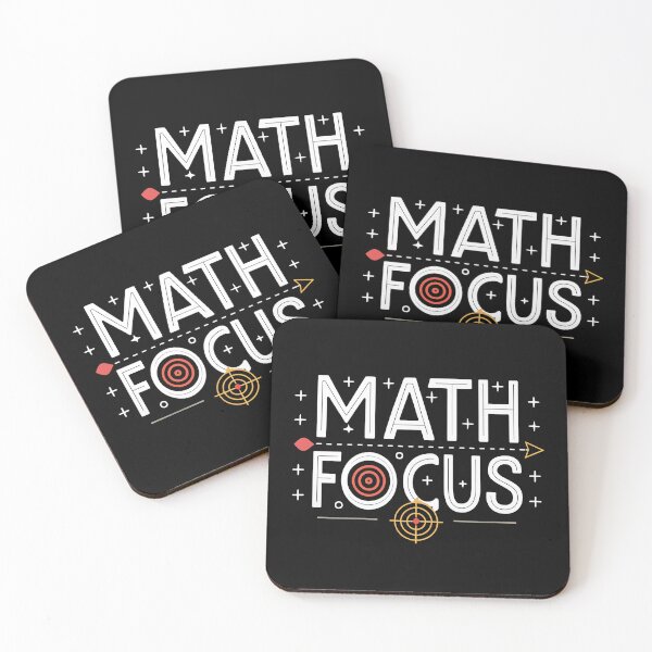 Item preview, Math Focus – Motivational STEM Quote Design designed and sold by the science zoo.