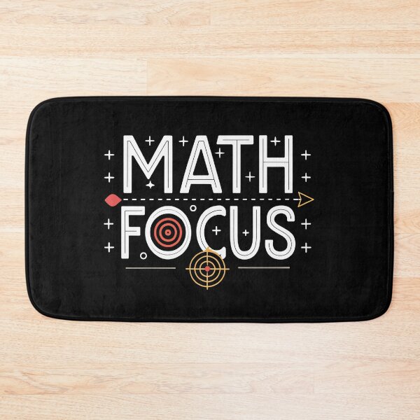 Item preview, Math Focus – Motivational STEM Quote Design designed and sold by the science zoo.