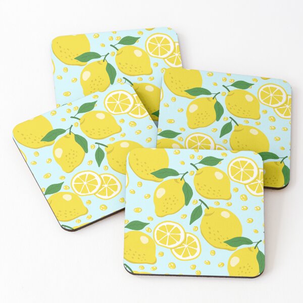 Item preview, Zingy Lemons and Lemon drops pattern designed and sold by SpiritedArtwork.
