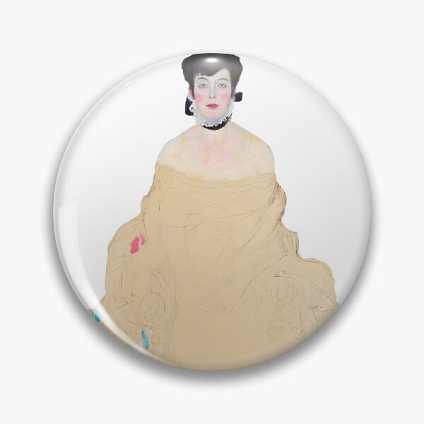 Item preview, Cutout – Amalie Zuckerkandl by Gustav Klimt (Unfinished Portrait) designed and sold by EmeraldeaArt.