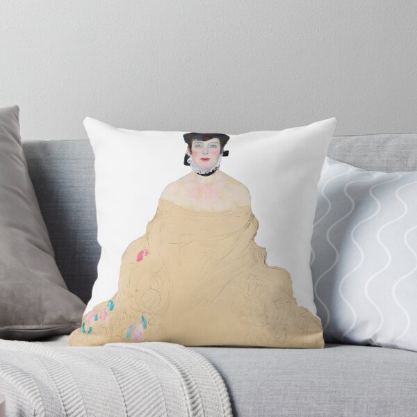 Item preview, Cutout – Amalie Zuckerkandl by Gustav Klimt (Unfinished Portrait) designed and sold by EmeraldeaArt.