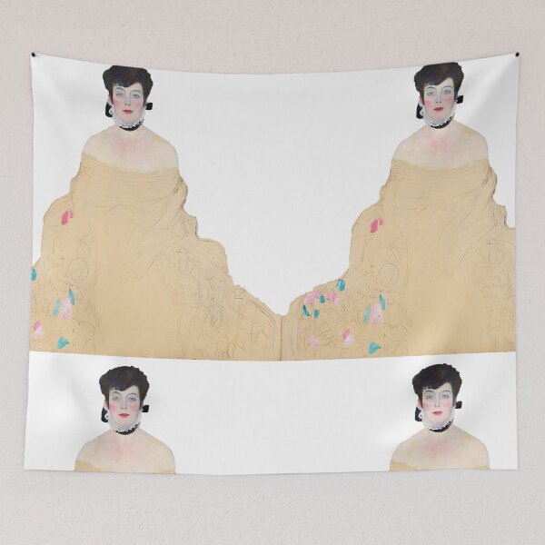 Item preview, Cutout – Amalie Zuckerkandl by Gustav Klimt (Unfinished Portrait) designed and sold by EmeraldeaArt.