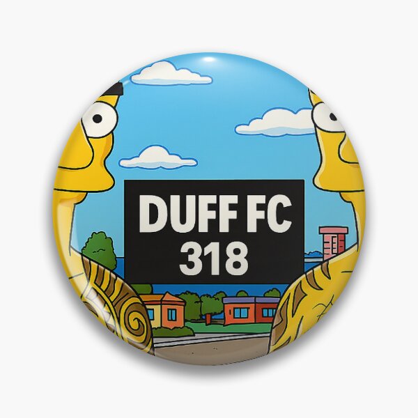 Item preview, Duff FC 318 (UFC x Simpsons Crossover) designed and sold by Duff FC (UFC Parody).