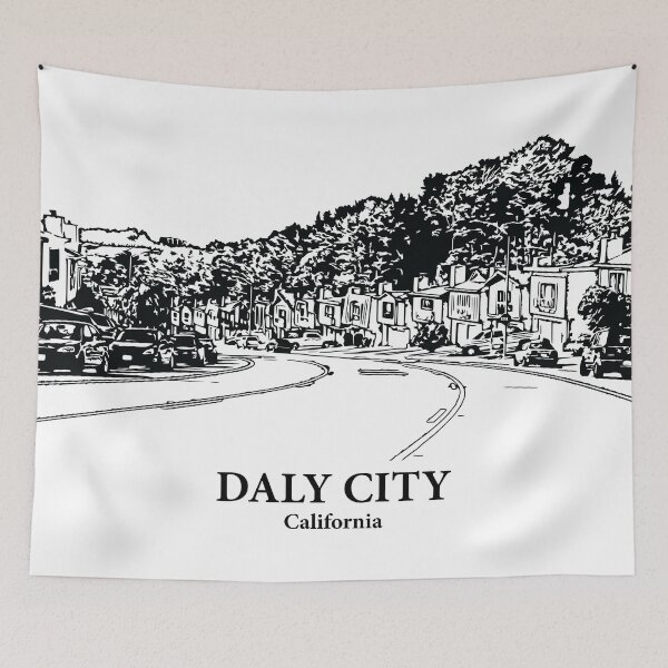 Item preview, Daly City - California designed and sold by Lakeric Cityscapes.