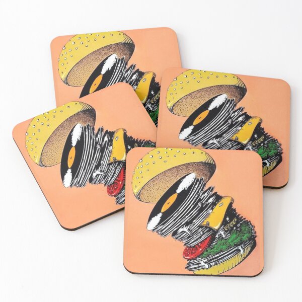 Item preview, music burger designed and sold by Cine Merch.