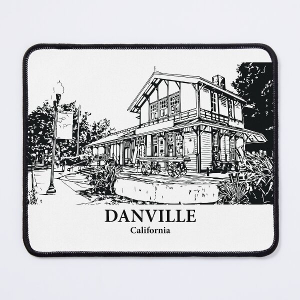 Item preview, Danville - California designed and sold by Lakeric Cityscapes.