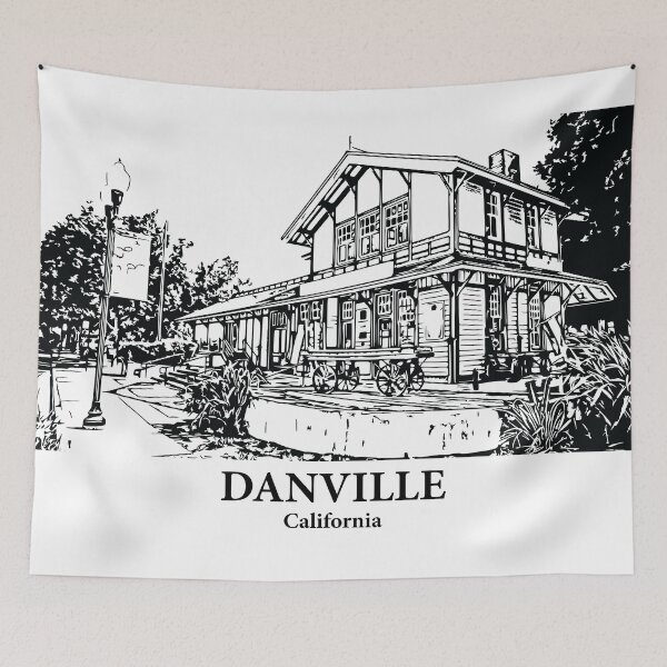 Item preview, Danville - California designed and sold by Lakeric Cityscapes.